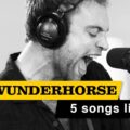 UKのグランジロック・バンド Wunderhorse、オランダのTV番組 2 Meter Sessies に登場！